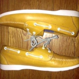 Rockport Yellow Boat Shoe Women Size 9/Men 7.5